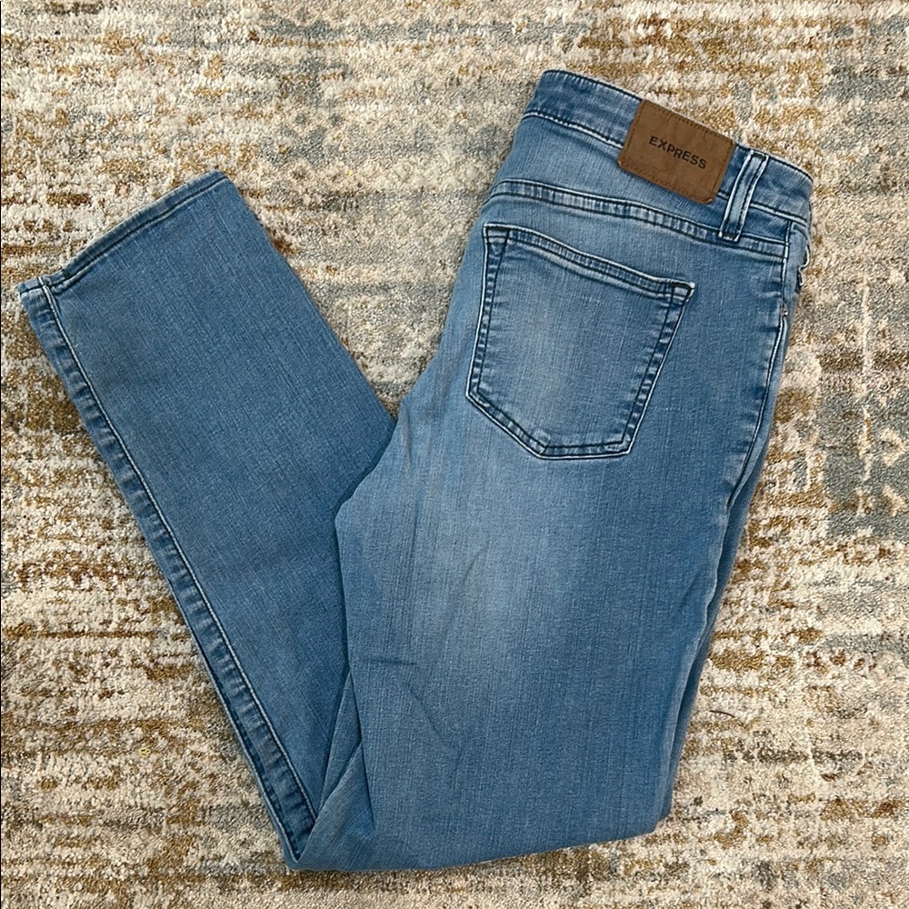 Express Light Blue Denim Jeans